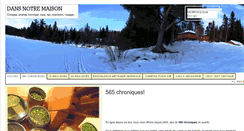 Desktop Screenshot of dansnotremaison.com